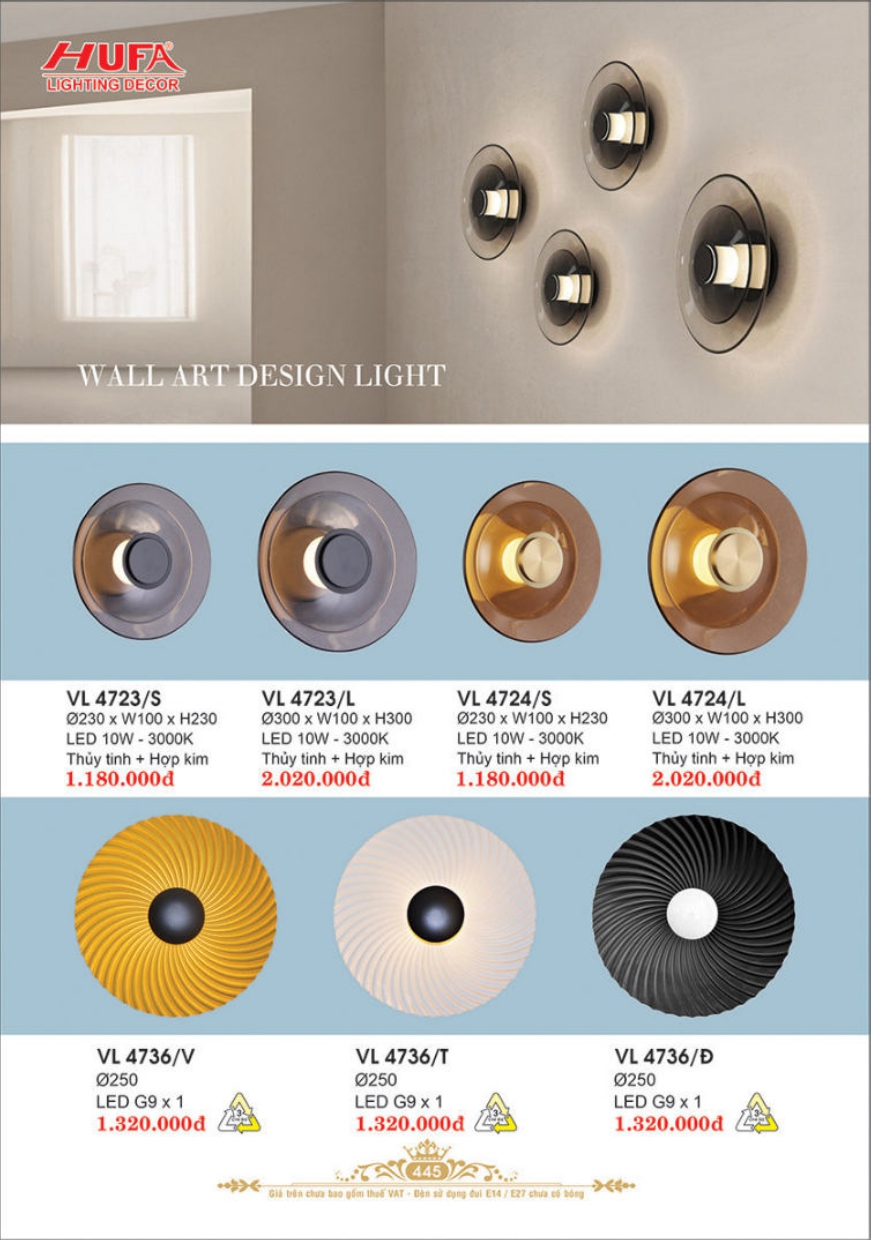 Bảng giá đèn trang trí HUFA